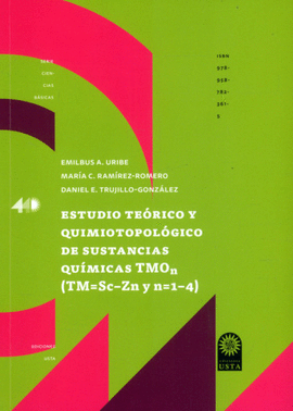 ESTUDIO TE�RICO Y QUIMIOTOPOL�GICO DE SUSTANCIAS QU�MICAS TMON (TM=SC-ZN Y N=1-4)