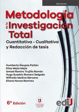 METODOLOGIA DE LA INVESTIGACION TOTAL. CUANTITATIVA  CUALITATIVA Y REDACCIN DE TESIS