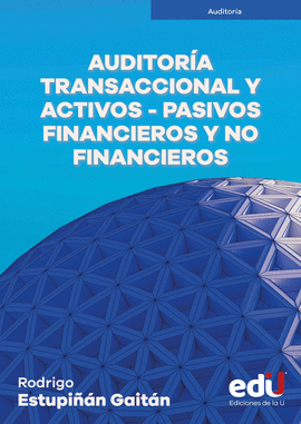 AUDITORIA TRANSACCIONAL Y ACTIVOS Y PASIVOS FINANCIEROS Y NO FINANCIEROS