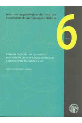 INFORMES ARQUEOLOGICOS N� 6