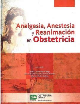 ANALGESIA, ANESTESIA Y REANIMACIN EN OBSTETRICIA