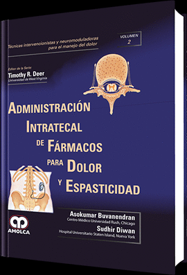 ADMINISTRACION INTRATECAL DE FARMACOS PARA EL DOLOR Y ELASTICIDAD
