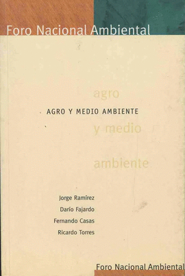AGRO Y MEDIO AMBIENTE