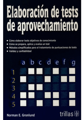 ELABORACION DE TESTS DE APROVECHAMIENTO