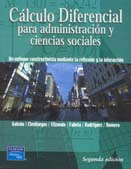 CALCULO DIFERENCIAL PARA ADMINISTRACION Y CIENCIAS SOCIALES