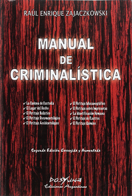 MANUAL DE CRIMINALISTICA
