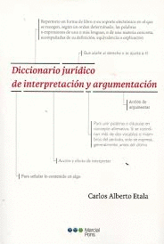 DICCIONARIO JURÍDICO DE INTERPRETACIÓN Y ARGUMENTACIÓN