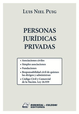PERSONAS JUR�DICAS PRIVADAS