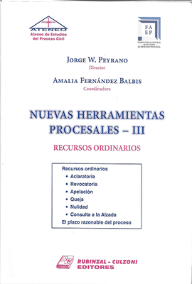 NUEVAS HERRAMIENTAS PROCESALES TOMO III