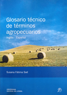 GLOSARIO TECNICO DE TERMINOS AGROPECUARIOS INGLES ESPAOL
