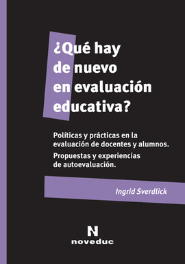 �QU� HAY DE NUEVO EN EVALUACI�N EDUCATIVA