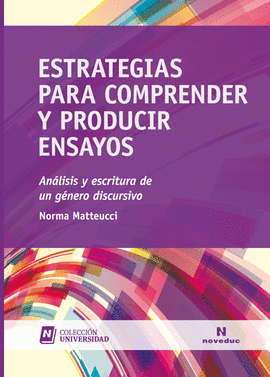 ESTRATEGIAS PARA COMPRENDER Y PRODUCIR ENSAYOS