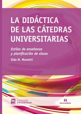 LA DIDCTICA DE LAS CTEDRAS UNIVERSITARIAS