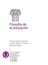 FILOSOFIA DE LA EDUCACION