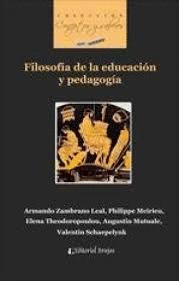 FILOSOFA DE LA EDUCACIN Y PEDAGOGA