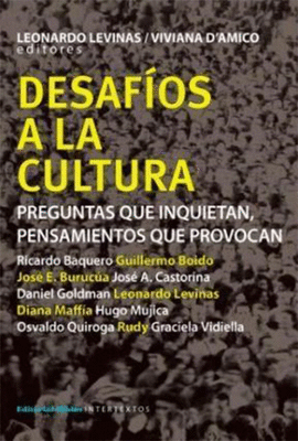 DESAFIOS A LA CULTURA PREGUNTAS QUE INQUIETAN PENSAMIENTOS QUE PROVOCAN