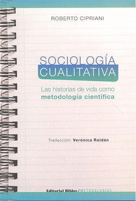 SOCIOLOGIA CUALITATIVA