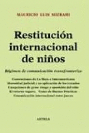 RESTITUCIN INTERNACIONAL DE NIOS