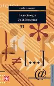 LA SOCIOLOGA DE LA LITERATURA