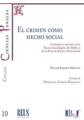 EL CRIMEN COMO HECHO SOCIAL