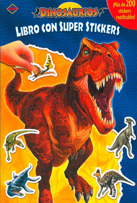 DINOSAURIOS LIBRO CON SUPER STICKERS