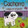 CACHORRO JUEGA EN EL JARDN