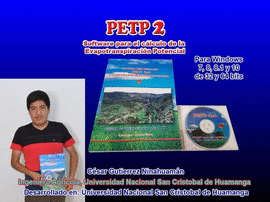 MANUAL DEL USUARIO PETP2 EVAPOTRANSPIRACION POTENCIAL + CD-ROM