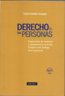 DERECHO DE LAS PERSONAS