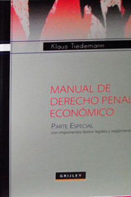 MANUAL DE DERECHO PENAL ECON�MICO