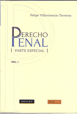 DERECHO PENAL PARTE ESPECIAL VOL I