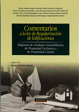 COMENTARIOS A LA LEY DE EDIFICACIONES