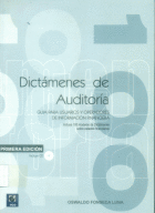 DICTAMENES DE AUDITORIA + CD ROM GUIA PARA USUARIOS Y OPERADORES DE INFORMACION FINANCIERA