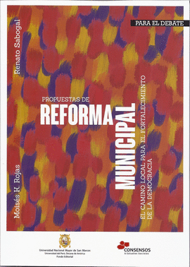 PROPUESTAS DE REFORMA MUNICIPAL