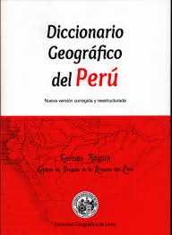 DICCIONARIO GEOGRAFICO DEL PERU