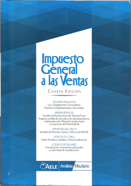 IMPUESTO GENERAL A LAS VENTAS 2017