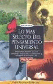 LO MAS SELECTO DEL PENSAMIENTO UNIVERSAL 5