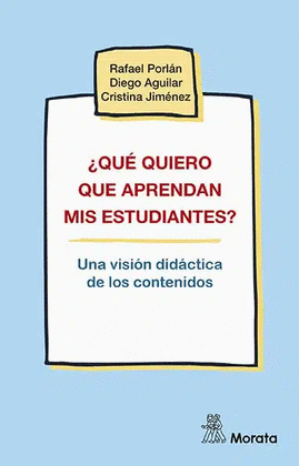 �QU� QUIERO QUE APRENDAN MIS ESTUDIANTES?
