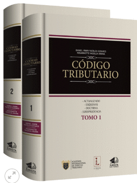 CODIGO TRIBUTARIO ACTUALIZADO ESQUEMAS DOCTRINA Y JURISPRUDENCIA  2 TOMOS