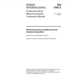 DIRECTRICES PARA LA AUDITOR�A DE LOS SISTEMAS DE GESTI�N