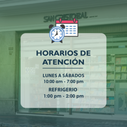 Horario de atencin