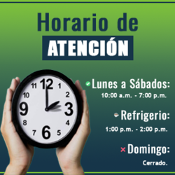 Horario de atencin